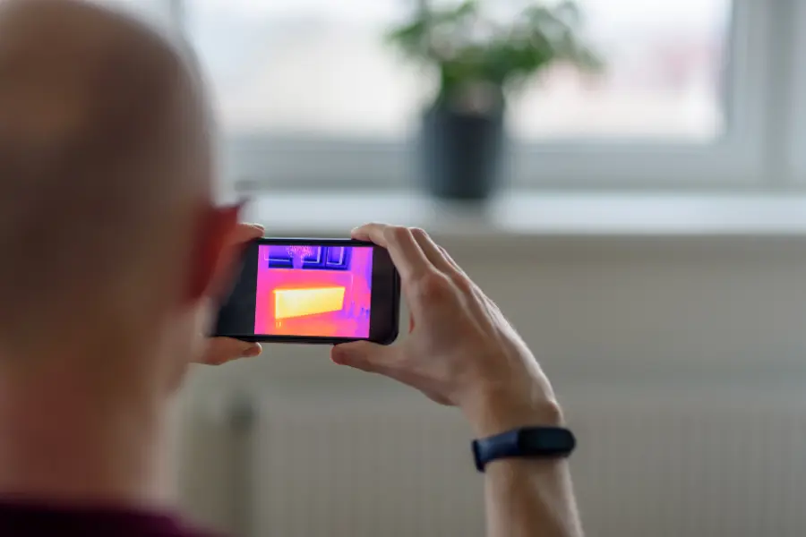 A Smartphone-Compatible Thermal Imaging Camera