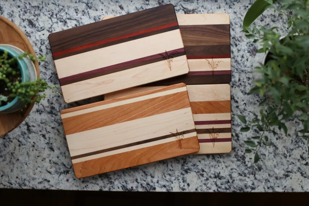 A custom wooden cutting board is a beautiful gift for anyone