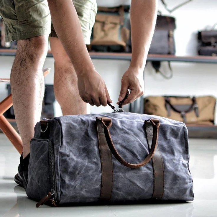 A travel tote bag for short business trips or vacations