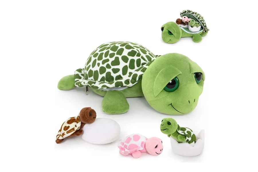 Almost all kids love plush ocean animals