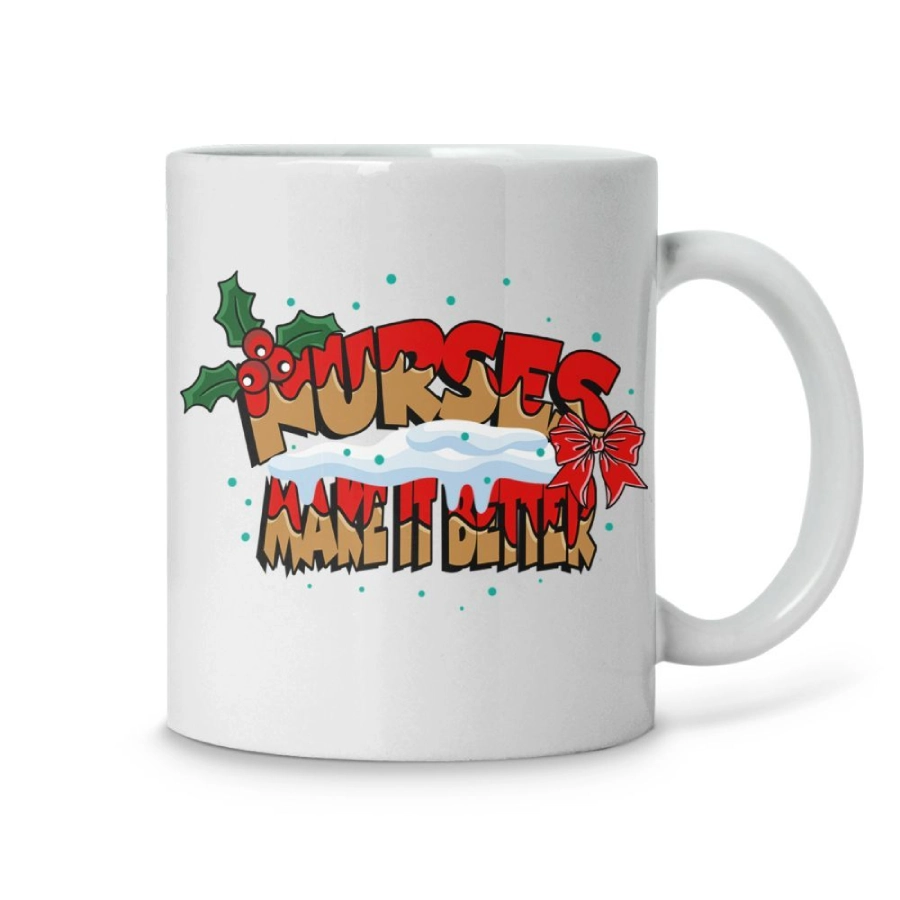 Amarebox Nurse Make It Better Christmas Mug