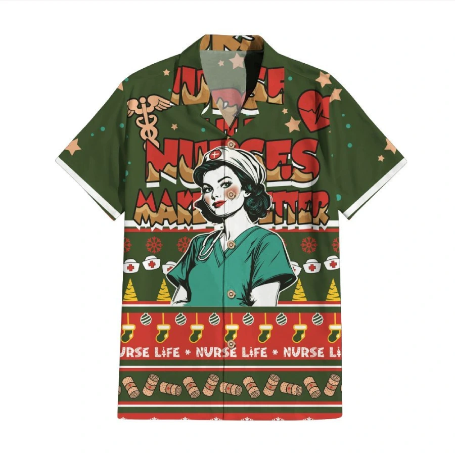 Amarebox Nurses Make It Better Hawaii Shirt