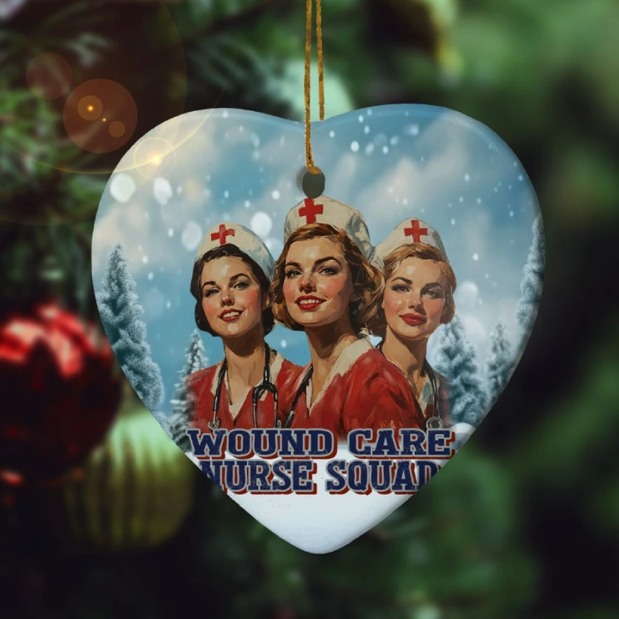 Amarebox Wound Care Nurse Squad Ornaments