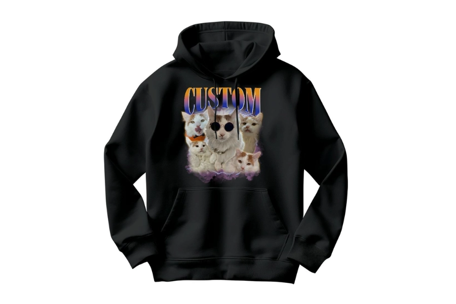 Bring a touch of 90s style for your wedding gift with this custom hoodie