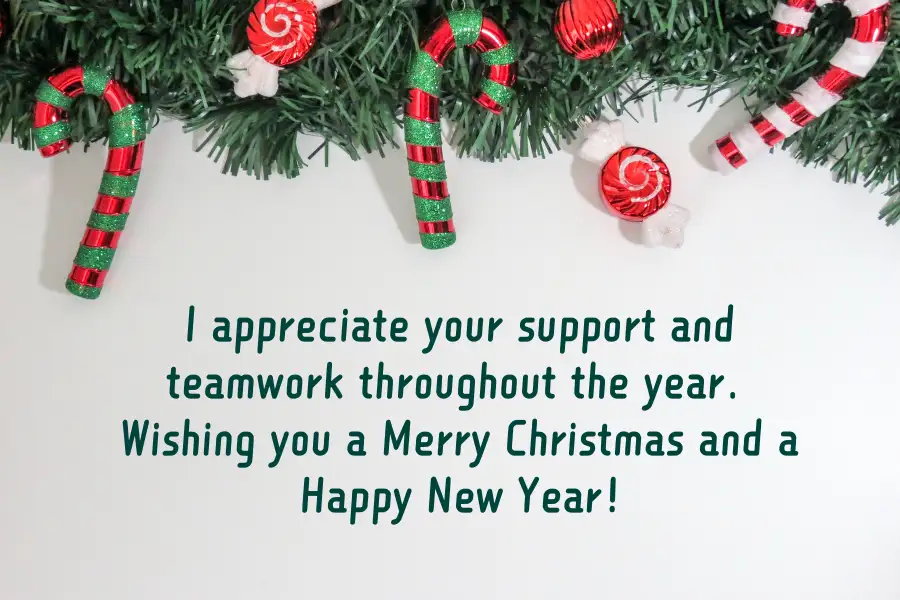 Christmas & Happy New Year Wishes For Colleagues & Coworkers