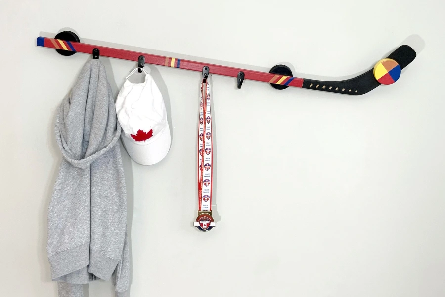 Coat Hook Gift For Hockey Dads