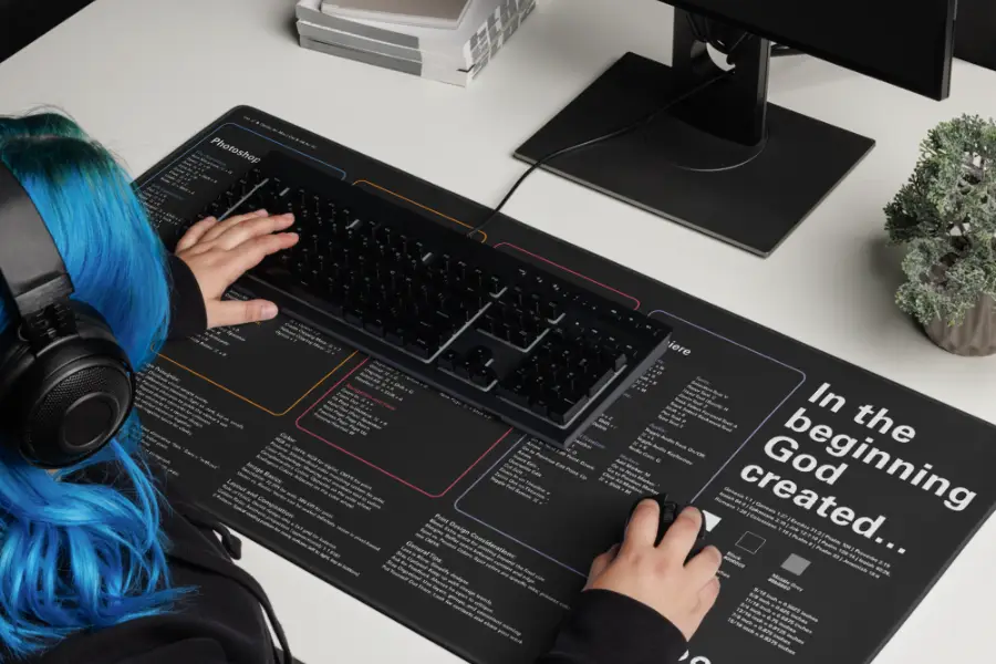 Creative Shortcuts Desk Mat