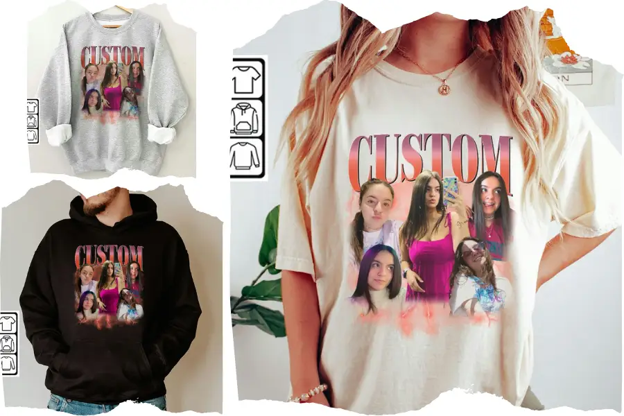 Custom Bootleg 90s Retro Design Unisex Tee