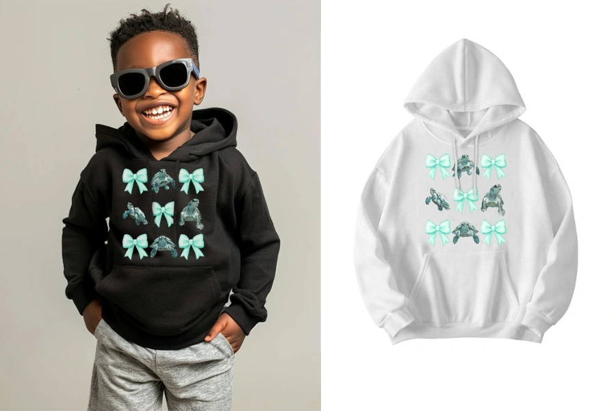 Cute Ocean Turtles Unisex Hoodie