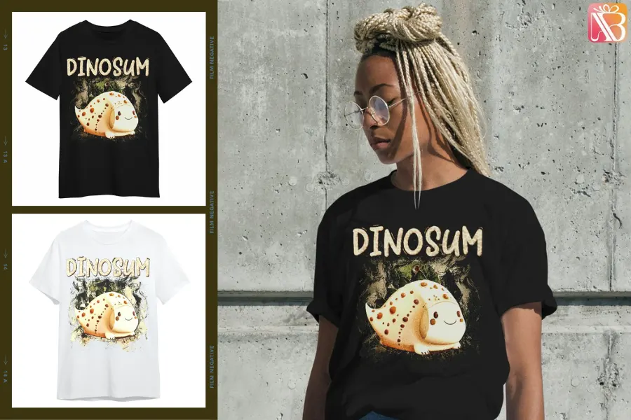 Cute monster dinosum T-shirt