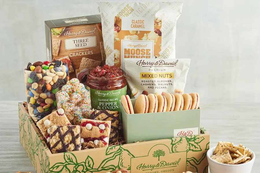 Deluxe Yummy Treats Gift Basket