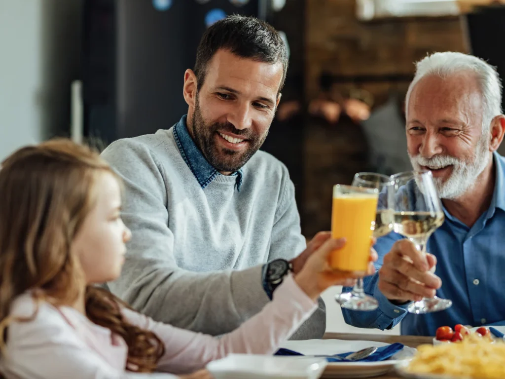 Deluxe dinners are great gifts for dad who wants nothing