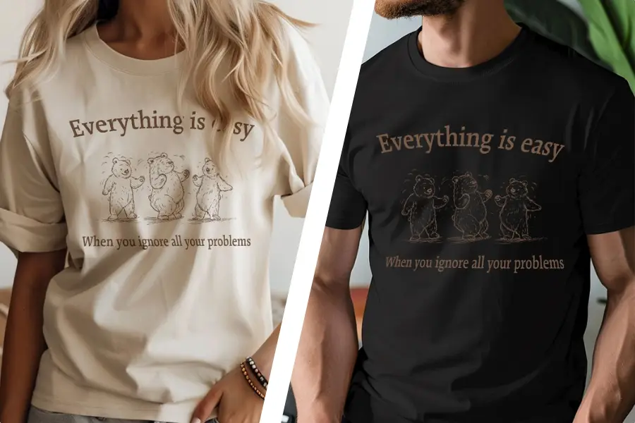 Everything Is Easy Vintage Tee