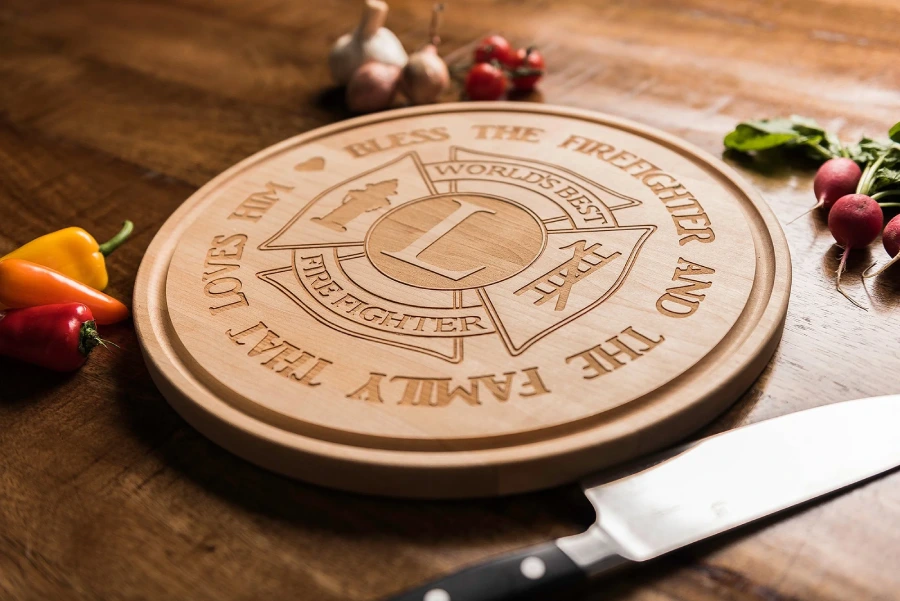 Firefighter Cutting Board