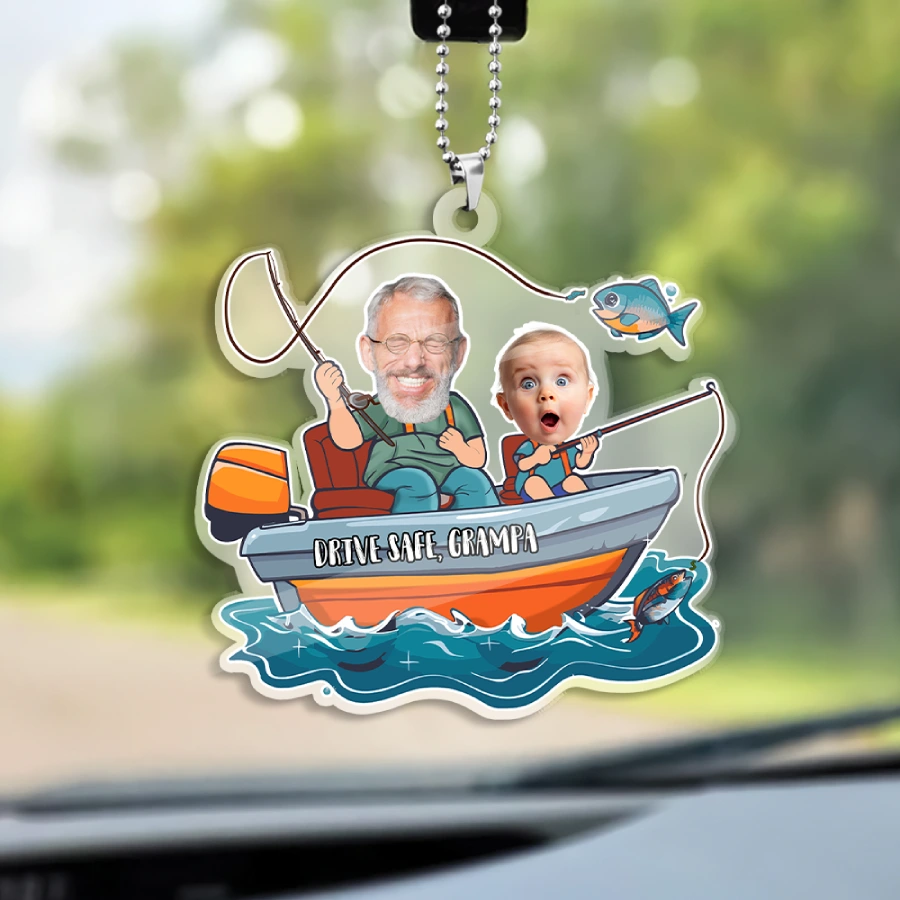 Fishing Ornament For Car