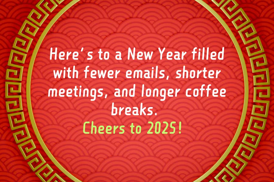 Funny Happy New Year Wishes For Coworkers