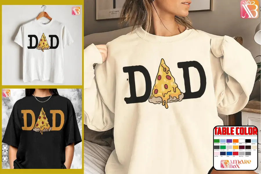 Funny Pizza Dad T-shirt or Sweatshirt