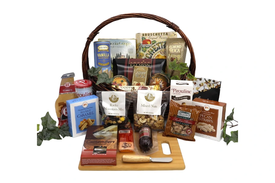 Gourmet food gift box for food-loving Dads