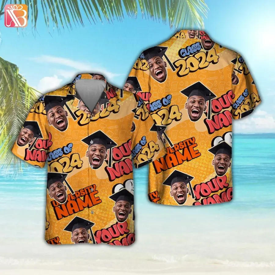Graduation Hawaiian Shirt And Shorts