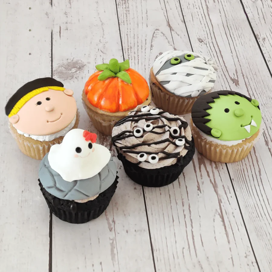 Halloween cupcakes