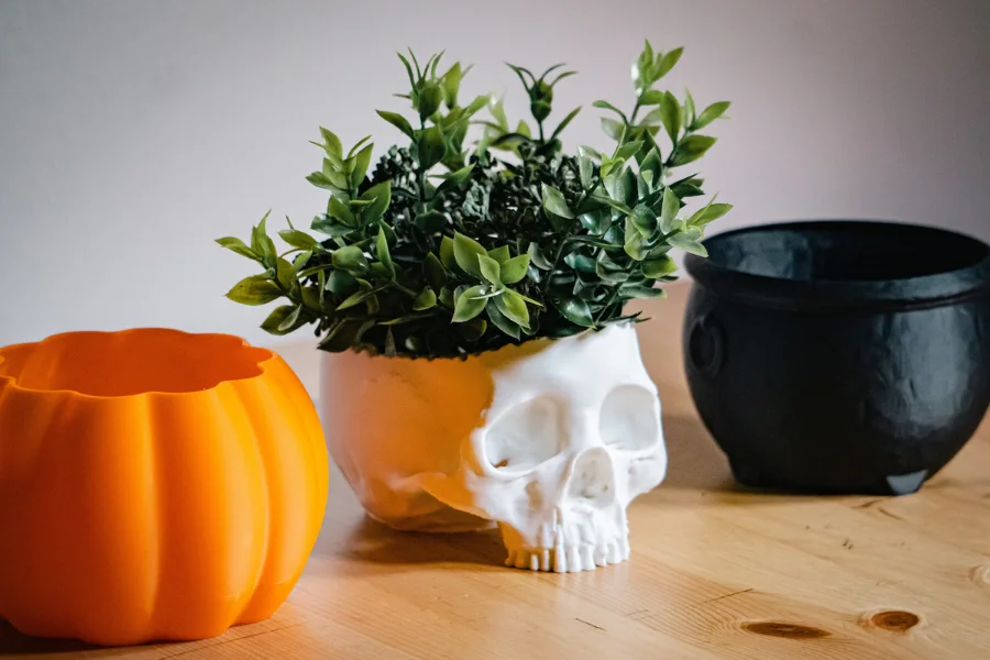 Halloween-themed Planter Presents