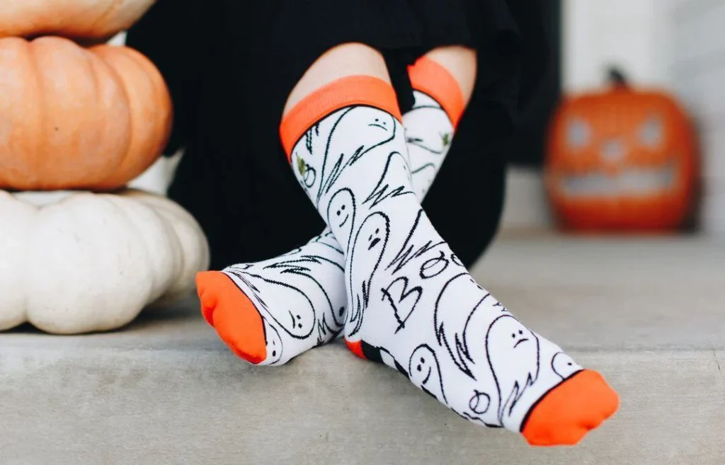 Halloween-themed Socks For Mom