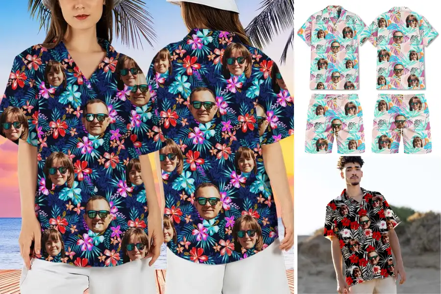 Hawaiian shirt is wonderful for your mom to wear on the beach