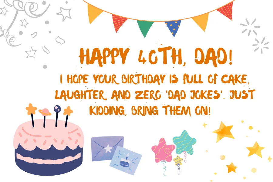 Heartwarming 40th Birthday Quotes For Father