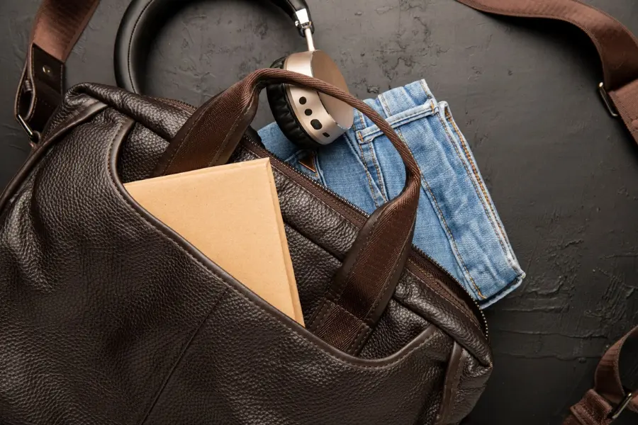 Leather Laptop Bag