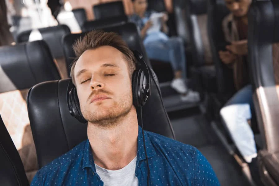 Noise-canceling headphones are gifts for a traveling dad