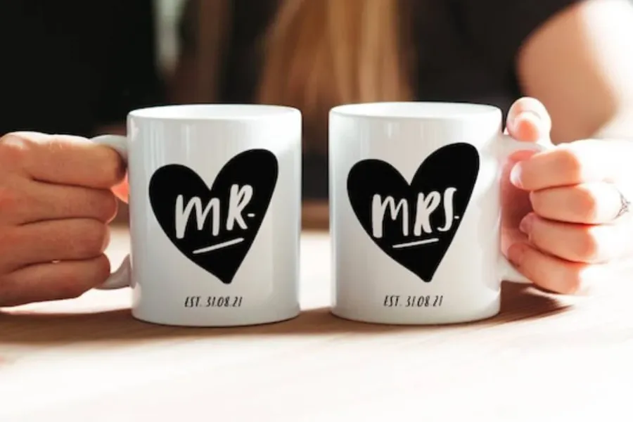 Personalized Couple Mug Gift Set