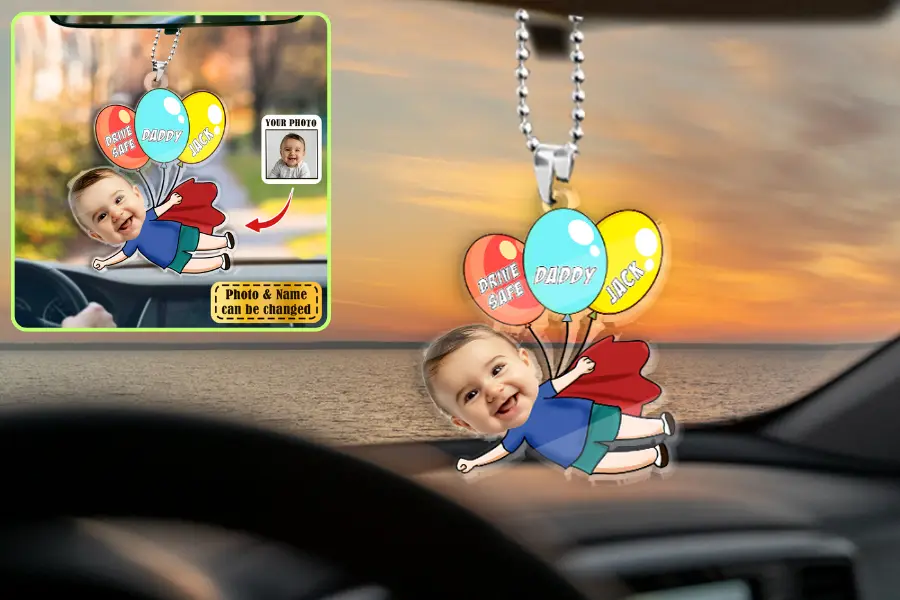 Personalized Drive Safe Daddy Ornament