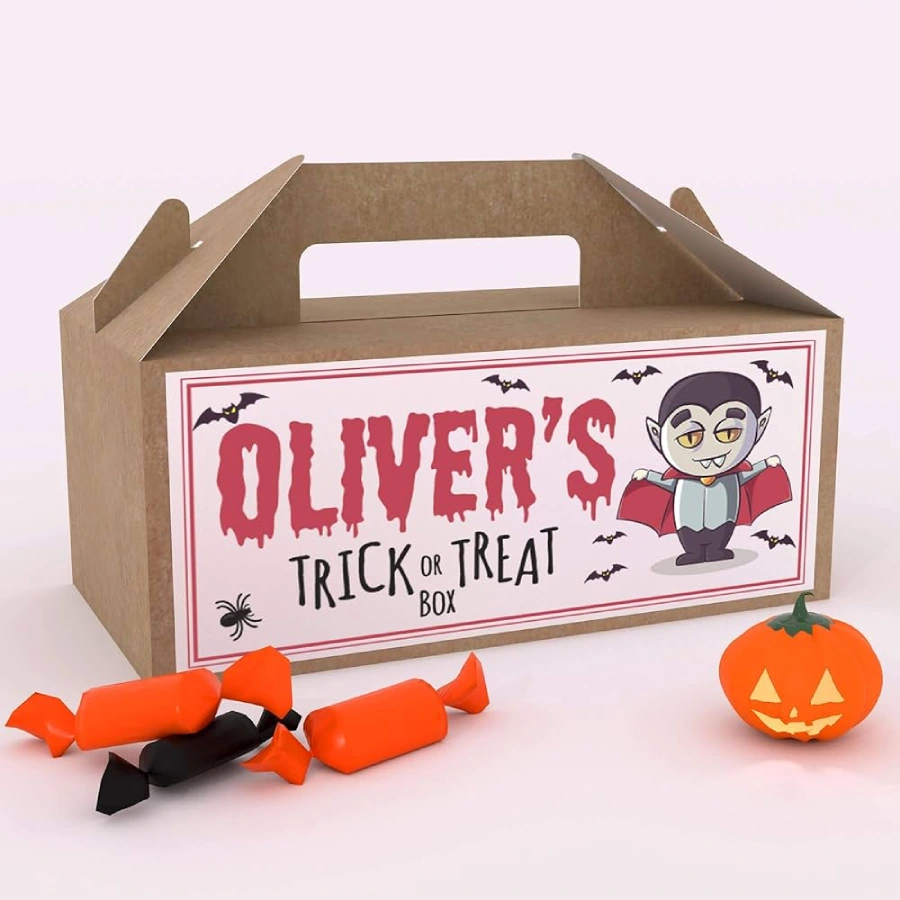 Personalized Halloween Box