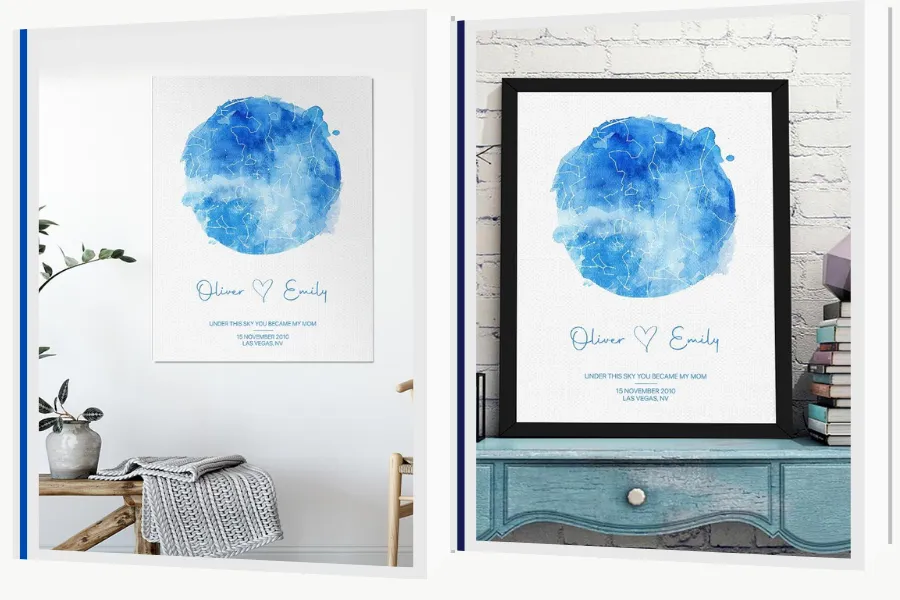 Personalized Romantic Canvas For Loving Ones