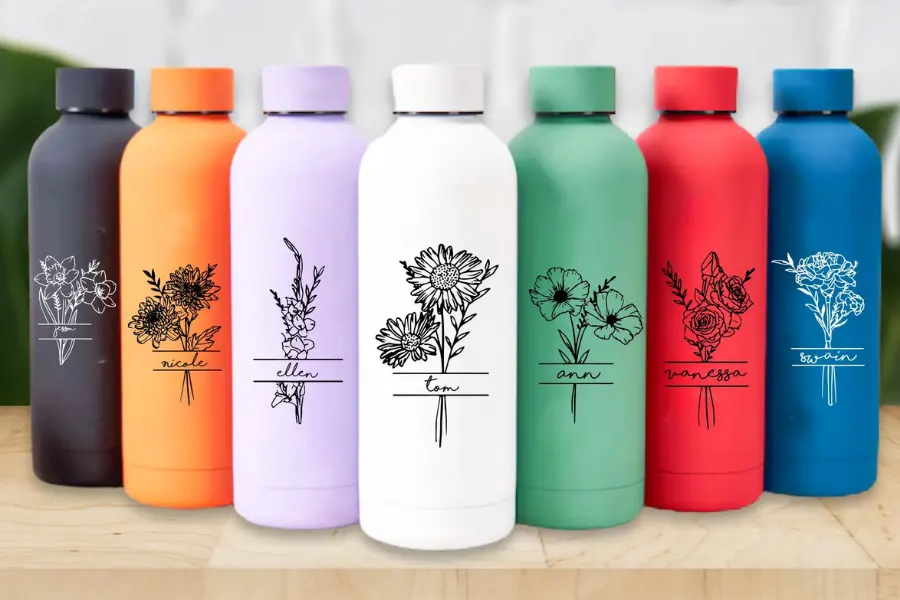 Personalized Water Bottle As Gift For Mom