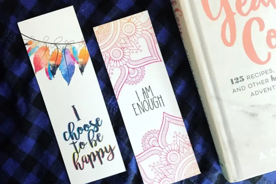 Positive Affirmation Bookmarks Gifts