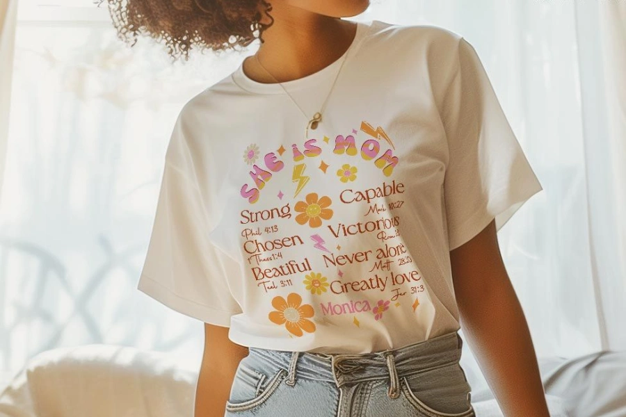 “She is Mom” is a cool and meaningful T-shirt