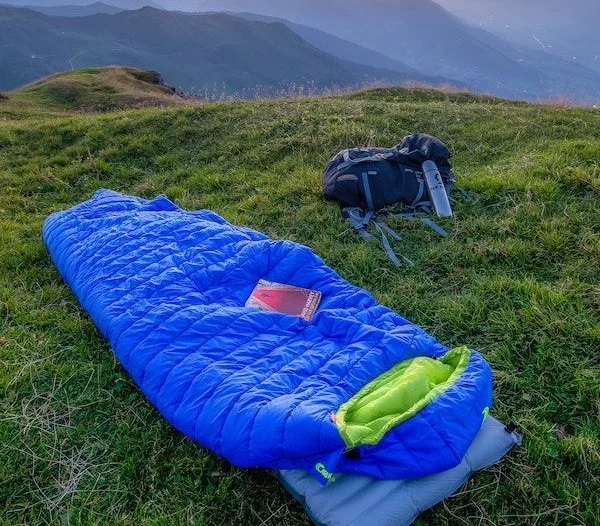 Sleeping bags for different landscapes or weather conditions