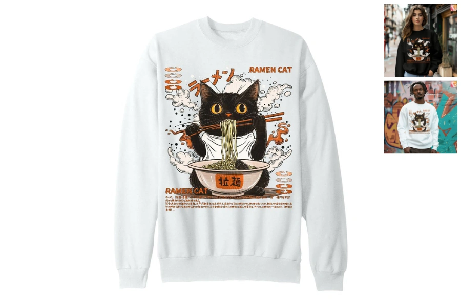 This Kawaii Japanese sweatshirt will surprise any mother