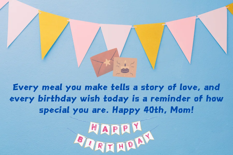 Thoughtful 40th Birthday Wishes for Mama