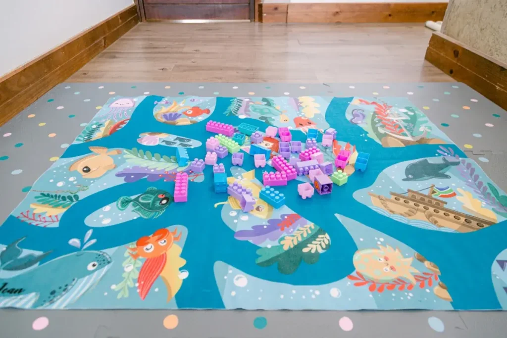 Under-the-sea play mat gift is great for 3 to 5-year-olds