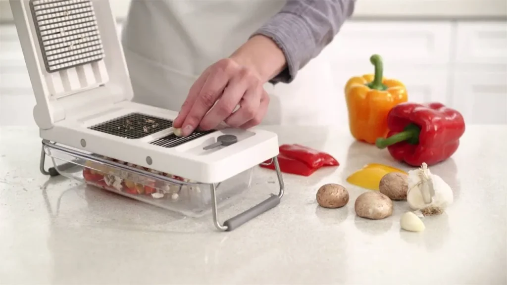 Vegetable chopper is both a useful and affordable cooking gift for mom