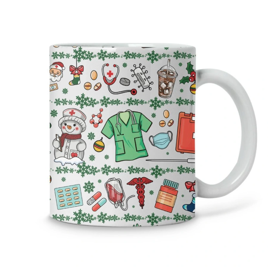 Amarebox Nurse Xmas Mug