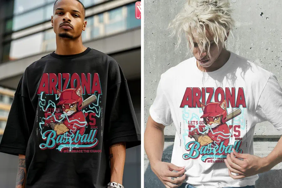 Arizona Baseball Vintage T-Shirt