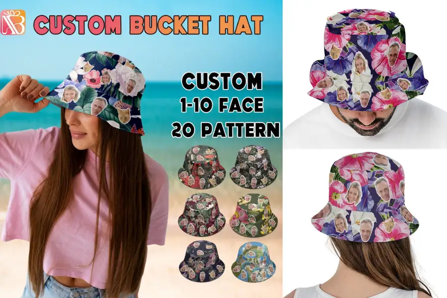 Custom Photo Hawaiian Bucket Hat