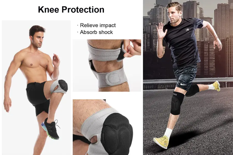 Dance knee pads