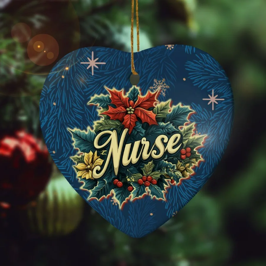 Nurse Xmas Ornaments