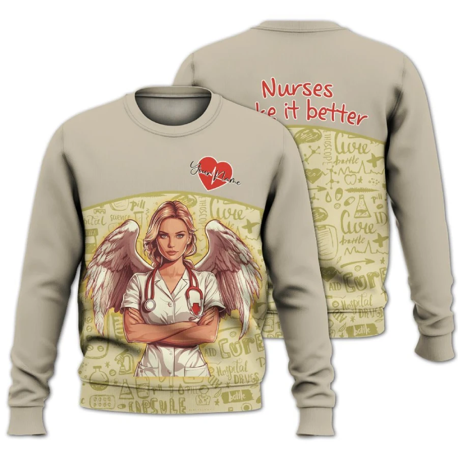 Nurses Make It Better Custom Name Sweater