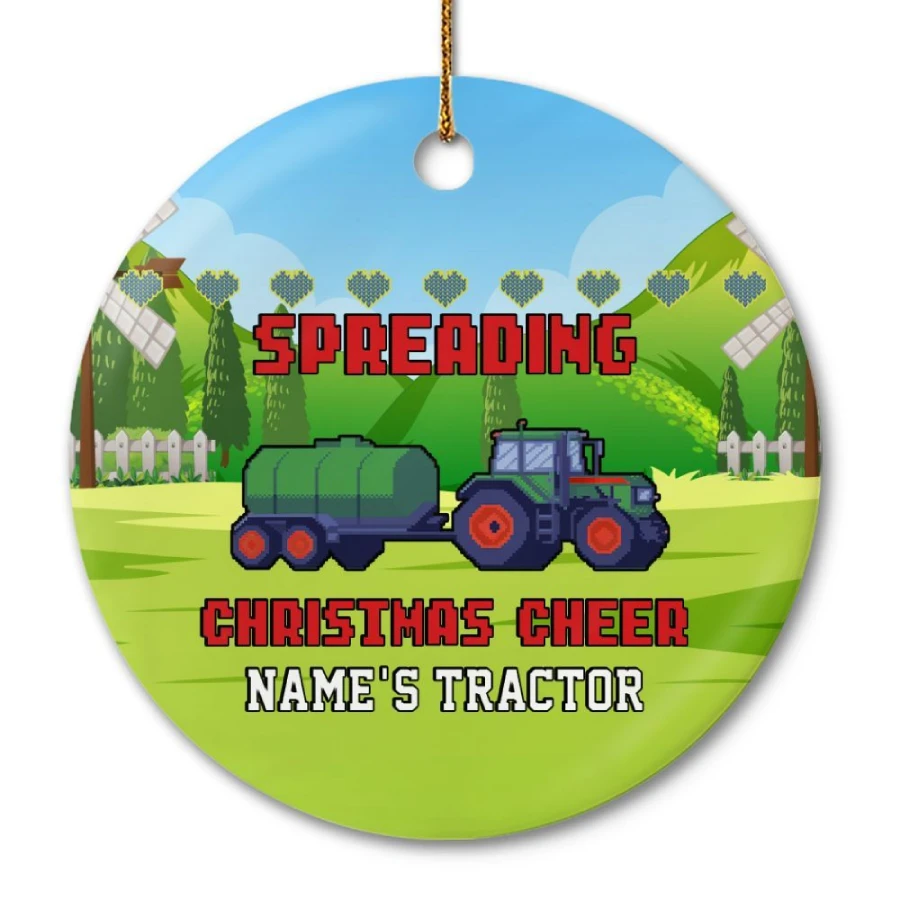 Spreading Christmas Cheer Ornament