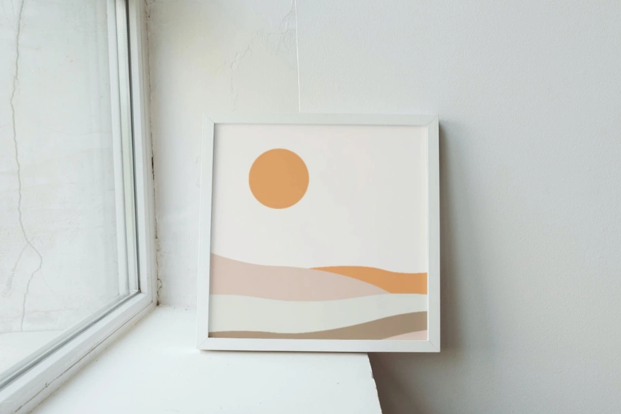 Square canvas sizes depict a balanced appearance for the space